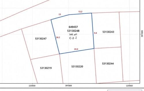 For sale a privileged land in Muait