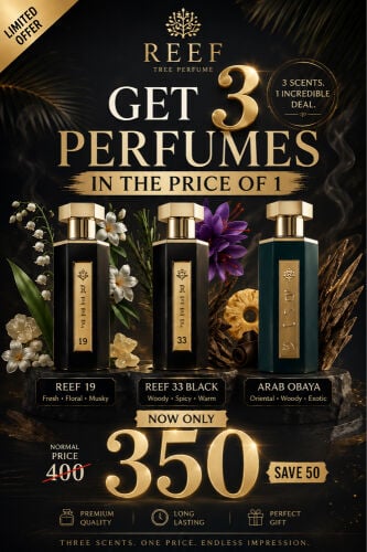 REEF 3 Perfumes for just 350