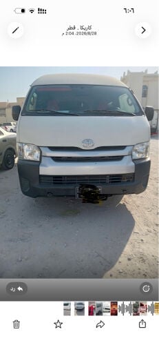 باص تويوتا عالي للبيع موديل ٢٠١٨ 