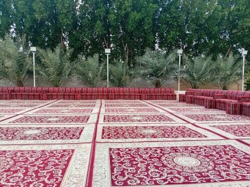 تركيب و تجهيز خيم عزاء