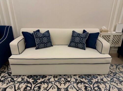 Waterproof parquet, TV decor, wave