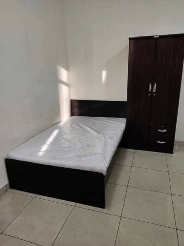 new wooden single bedroom set