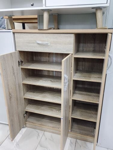 new wooden shoe rack available