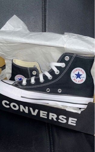 converse black brand new