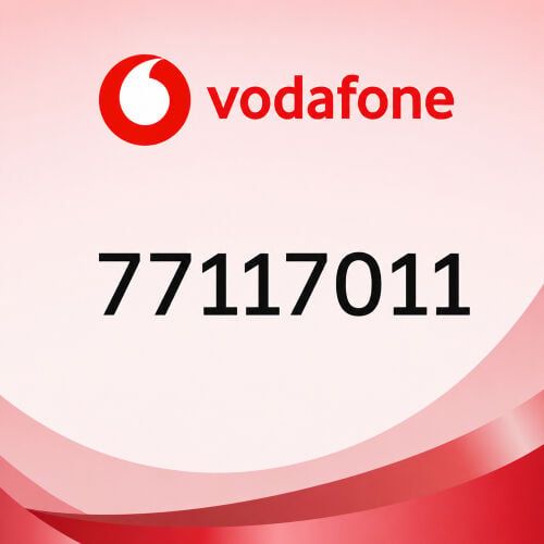 للبيع رقم فودافون 77117011