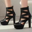 BRAND NEW-FASHION BOOTS HIGH HEELS