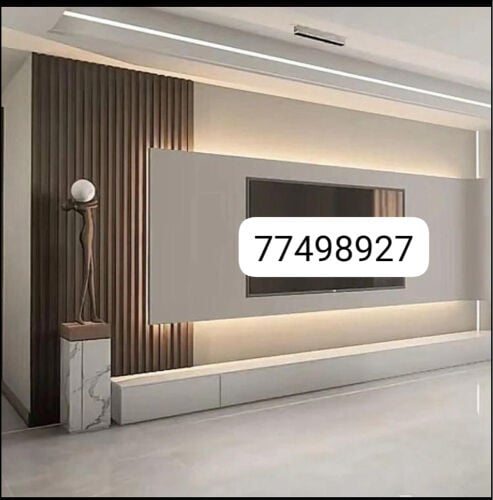 ديكورات التلفزيون وتصميم غرف النو