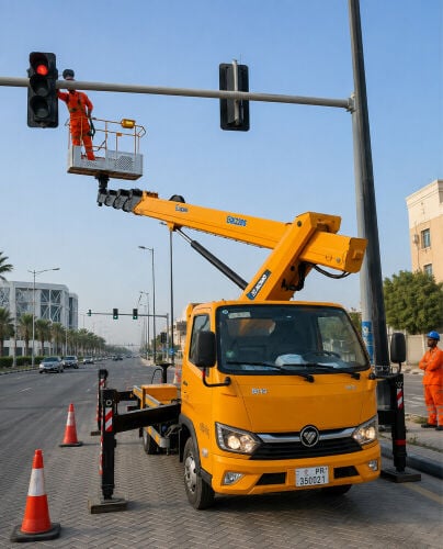  رافعة عمل هوائية مثبتة على شاحنة