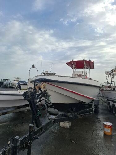 250 hp Yamaha four stock
