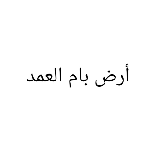 مطلوب أراضي بام العمد