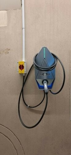 Electric car charger instill