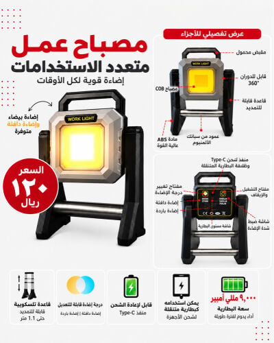 Multifunctional Work Light 
