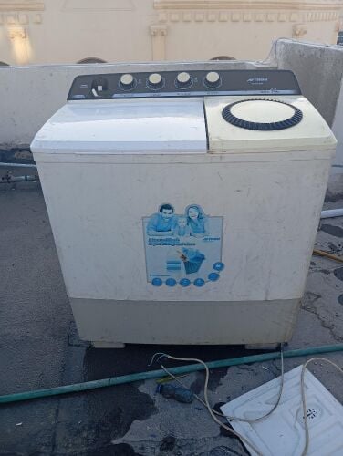 WASH AND DRIER MACHINE SEMI AFTROON