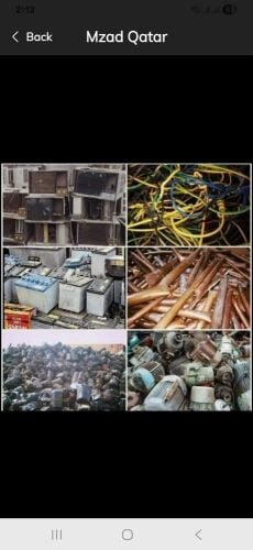 مطلوب المنيوم قديم السكراب والنحا