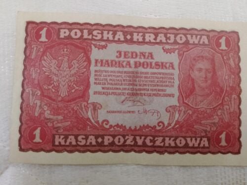 1 Marka Polska 1919 I Serja FO No 2