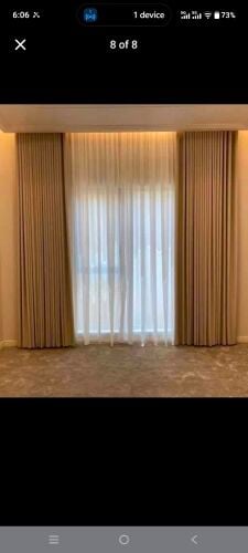 Wave Design Curtain