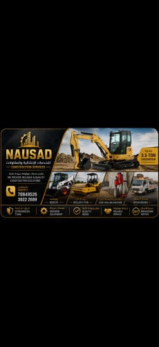 All small equipment available rent 