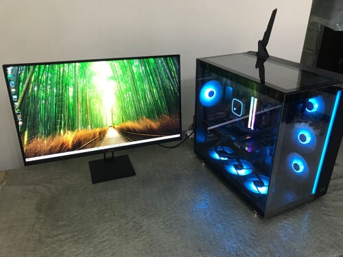 RTX 5070 Gaming Pc with 2K monitor 