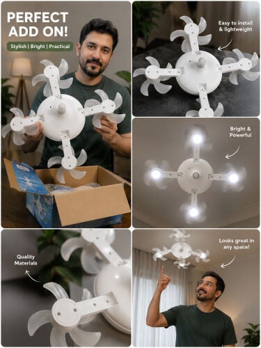 Fan Light: 2-in-1