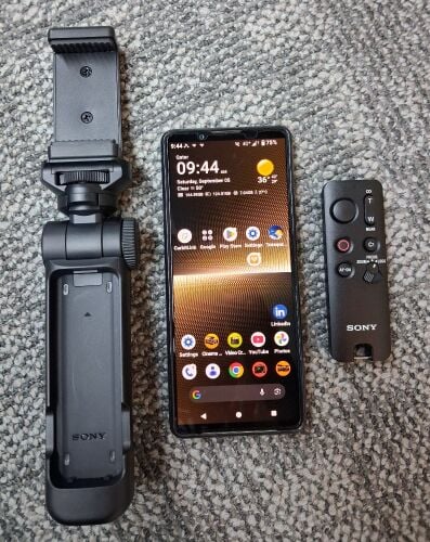 Sony Xperia 1 Mark 5 + Sony GP VPT3