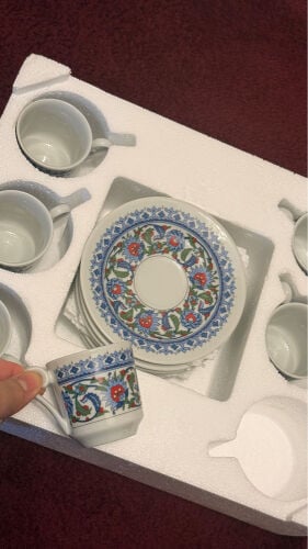 Turkish Coffee Cups and Saucers