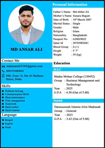 Md Ansar Ali