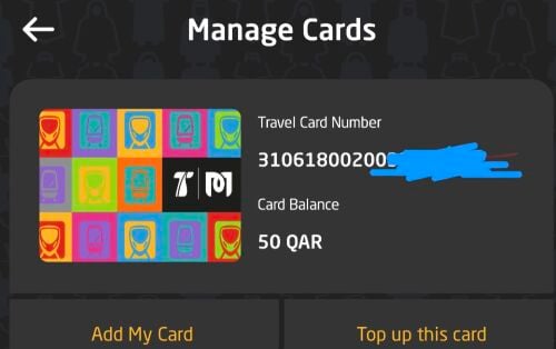 Metro card for sale