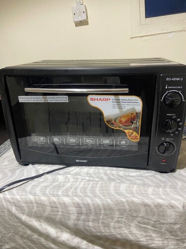 sharp oven used few times
