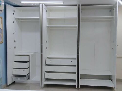 six door Ikea pax cabinet