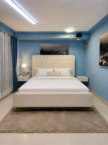 super king size bed mattress side b