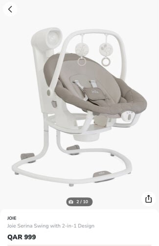 baby joie swing chair 