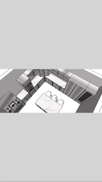 Stainless steel kitchen Design