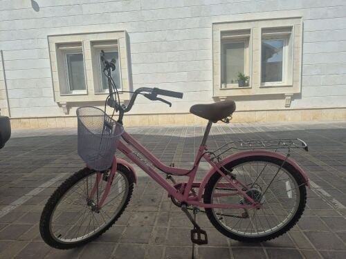 Pink bicycle