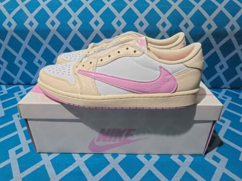 Jordan 1 Travis Scott Shy Pink