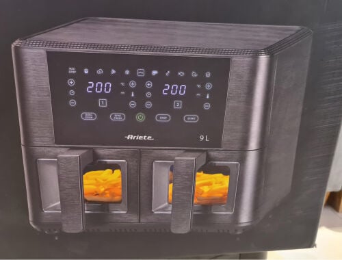 Ariete Air Fryer 9L Dual Basket