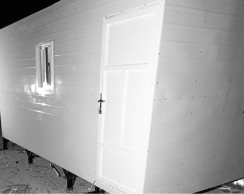 Cabin toilet kitchen