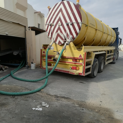 تانكر سحب مياه البيارات وتسليك مج