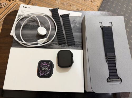 Apple watch Ultra 3 black edition 