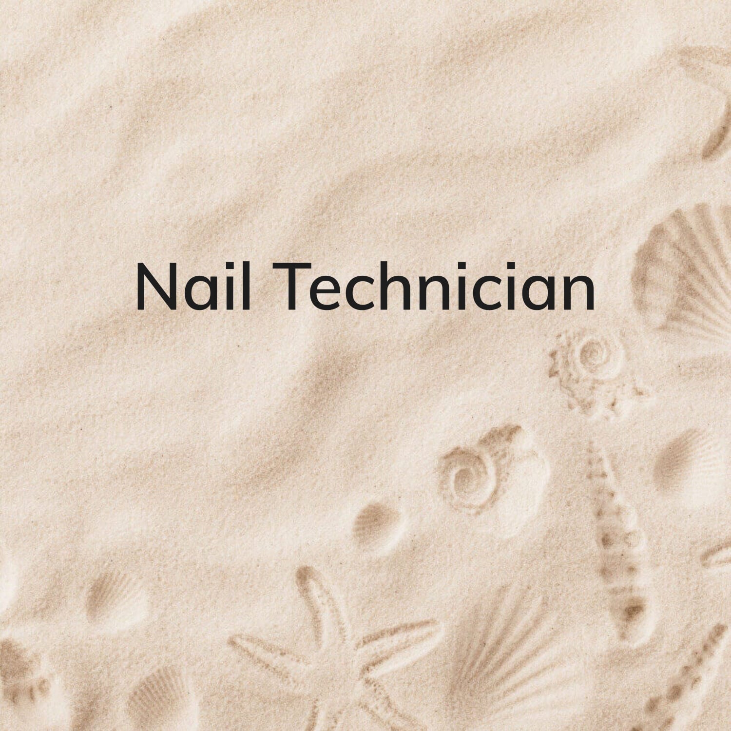‏Nail Technician