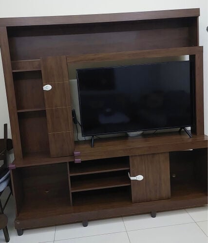Wooden TV Cabinet with big storage 