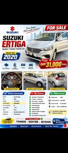 Suzuki Ertiga 2020 for sale
