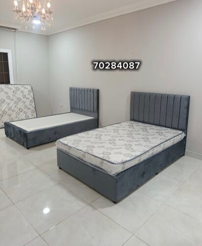Bed, mattress cabinet available siz