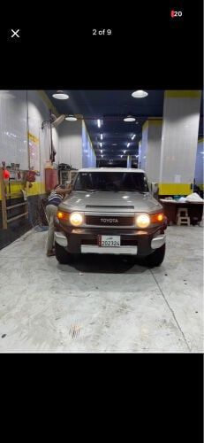 FJ CRUISER 2009 WITH SPECIAL NUMBER