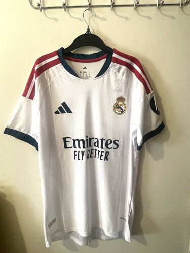 Real Madrid and Barca jersey