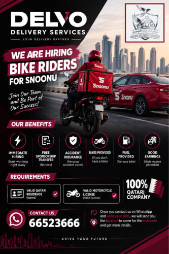 DELIVERY BIKE RIDERS WANTED