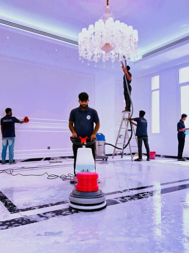 Villas-cleaning and polishing