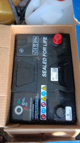 Tire repair. And batteries.