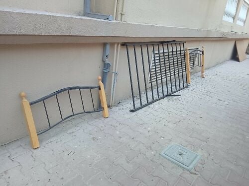 سرير حديد قوي جدا