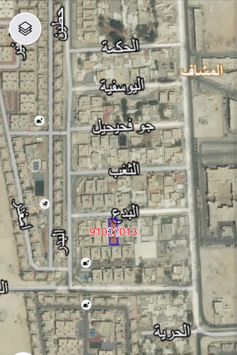 للبيع بالمشاف قطعة ارض 711 م 