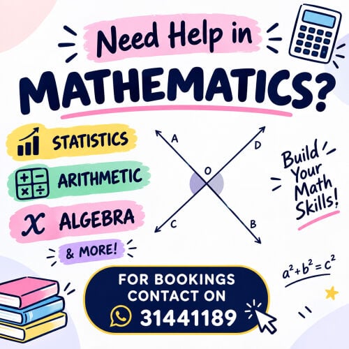 Female Math and Statistics Teacher